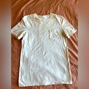 Topo Designs Men’s Pocket Tee White, Extra Small